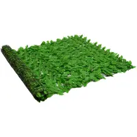 The Living Store - Groene Luifel Scherm - Polyethyleen en Stof - 600 x 150 cm