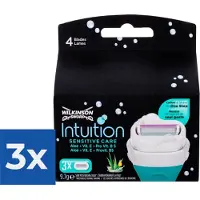 Wilkinson Sword Intuition Sensitive Care Scheermesjes - 3 stuks  Single Item - Voordeelverpakking 3 stuks