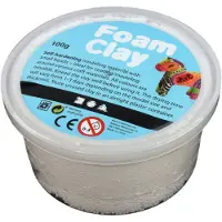 Foam Clay Wit 100gr