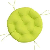 vidaXL Zitkussen rond Ø 60x11 cm oxford stof heldergroen