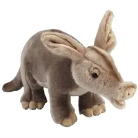 Ravensden Bruine aardvarken knuffel 28 cm knuffeldieren - Knuffel boederijdieren