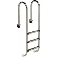 W'eau Muro RVS zwembadtrap 3 treden - AISI 316