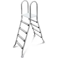 W'eau A-frame RVS zwembadtrap 2 x 4 treden - AISI 304