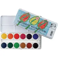 Talens Transparante Aquarelverf Set 12 napjes