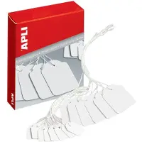 APLI draadetiketten ft 8 x 19 mm (b x h) (381), doos van 1.000 stuks
