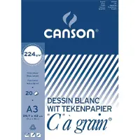 Canson Tekenblok C à grain 224 g/m² formaat 297 x 42 cm (A3)