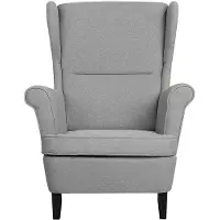 Beliani Abson - Fauteuil - Stof - grijs - 72x66x105