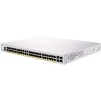 Cisco CBS350-48P-4G, Beheerde switch, L2/L3, Gigabit Ethernet (10/100/1000), Geschikt voor rackmontage