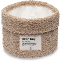 Jollein - Commodemandje 14x18cm - Commode Mandje - Boucle - Biscuit
