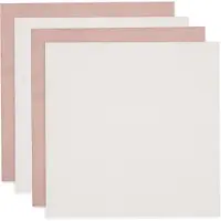 Jollein Hydrofiele Doek Small 70x70cm Wild Rose/Ivory (4pack)