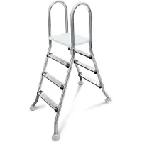W'eau A-frame RVS zwembadtrap 2 x 3 treden - AISI 304