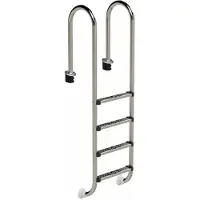W'eau Muro RVS zwembadtrap 4 treden - AISI 316