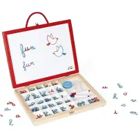 Janod Essential 4 In 1 Cursive Letters Briefcase Veelkleurig 3-8 Years Kinderen
