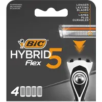 BIC Hybrid Flex 5 Razor Refills 4 stk.