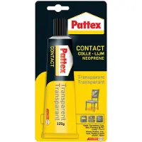 Pattex Transparant 125 g | Contact lijm voor Reparatie | Vloeibare lijm Renovatie projecten.
