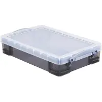 Really Useful Box 4 liter transparant smoke