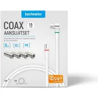 Technetix aansluitset voor antenneversterkers - 1,5 meter