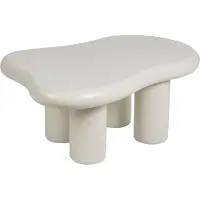 Beliani ONDLE - Salontafel - Wit - MDF