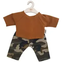 Hollie Poppenbroek en Shirt - Camouflage/Ochre