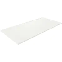 Balmani Andes douchebak 200 x 100 cm solid surface mat wit