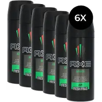 Axe 6x Deodorant Bodyspray Africa 150 Ml