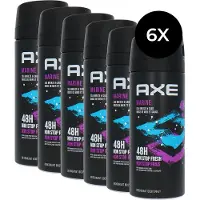 Axe 6x Deodorant Bodyspray Marine 150 Ml