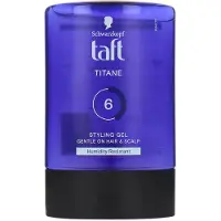 Taft 1+1 Gratis: Men Power Gel Titane Hold 6 300 Ml