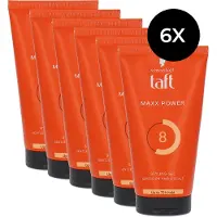 Schwarzkopf Gel Maxx Power - Haarstyling - Haarmousse - Sterke Fixatie - Voordeelverpakking - 6x 150 ml