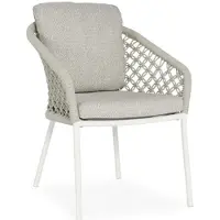 Suns Nappa Dining Tuinstoel MW Beige Grey tuinmeubel inclusief kussen