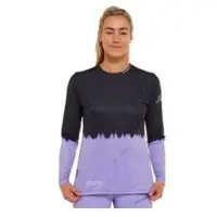 Dharco Race Women's Long Sleeve Jersey Black/Purple