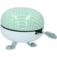 Dyto Fietsbel DingDong - Diameter 60mm - Eenvoudig te monteren - Luid en duidelijk geluid - Mint groen