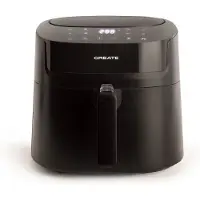 Create - Enkel 6,2 l Vrijstaand 1800 W Heteluchtfriteuse Zwart - AIR FRYER PRO LARGE