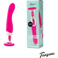 Teazers - Pleasure Pump Met G-Spot Vibrator - Roze