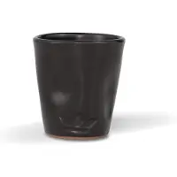 Dutchdeluxes Espressokop Dented Cup Black Matt 130ml (4-Delig)