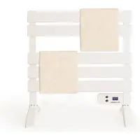 Create - Elektrisch handdoekenrek 150W, Zonder planchetten - Wit - WARM TOWEL MINI