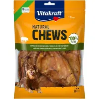 Vitakraft Natuurlijke Kauwsnacks Varkensoren Hondenvoer 10 Eenheden
