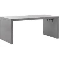 Beliani TARANTO - Tuinset 6-zits u-vorm - Grijs - Vezelcement