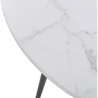 Beliani ODEON - Eettafel - Wit - 120 x 120 cm - MDF