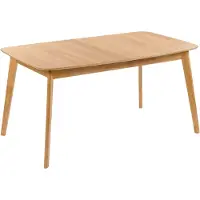 Beliani MADOX - Eettafel-Lichte houtkleur-MDF