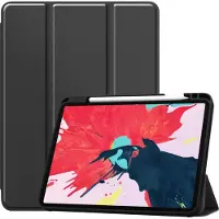 Peachy Trifold hoes geschikt voor iPad Pro 11 inch (2018 2020 2021 2022) & iPad Air 4 en 5 - zwart