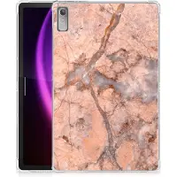 B2Ctelecom Lenovo Tab P11 Gen 2 Tablet Back Cover Marmer Oranje