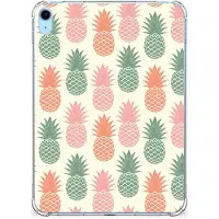 B2Ctelecom iPad (2022) 10.9 | iPad 10.9 (2025) Tablet Cover Ananas