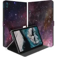 B2Ctelecom Uniek Nokia T20 Tablethoesje met Stand - Galaxy Design | B2C Telecom