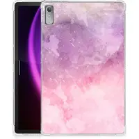 B2Ctelecom Tablethoes Lenovo Tab P11 Gen 2 Pink Purple Paint