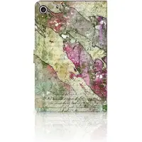 B2Ctelecom Book Case voor Hoes Lenovo Tab M10 Plus 3rd Gen 10.6 inch Letter Painting