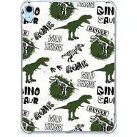 B2Ctelecom Back Case voor iPad (2022) 10.9 | iPad 10.9 (2025) Dinosaurus