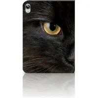 B2Ctelecom iPad (2022) 10.9 Flip Case Zwarte Kat