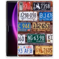 B2Ctelecom Lenovo Tab P11 Gen 2 Tablet Backcover met foto Kentekenplaten