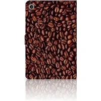B2Ctelecom Lenovo Tab M10 Plus 3rd Gen 10.6 inch Tablet Stand Case Koffiebonen