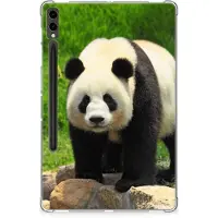 B2Ctelecom Samsung Galaxy Tab S9 Plus Back Case Panda
